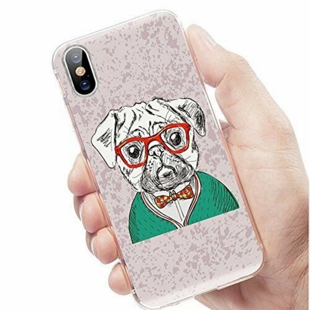 NEW iPhone Xs 1Os X 10 Case Cover Cute Dog Hip
